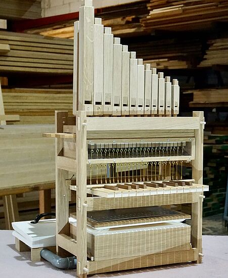 Den Aufbau einer Orgel verstehen