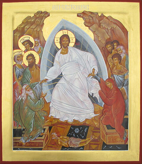 Ein Abstieg wird zum Aufstieg – 
die Ikone der Auferstehung