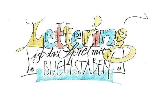 LETTERING - Die Kunst der schönen Buchstaben