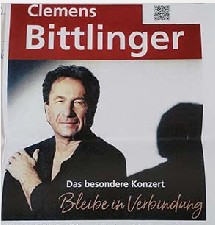 Bleibe in Verbindung - Clemens Bittlinger und seine Lieder: Einführung in sein Werk und anschließender Diskussion